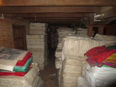 stocks de papier lokta